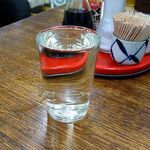 森田食堂 - 「白牡丹」（350円）の熱燗