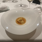 リストランテ フォンタナ - トルテッリとコンソメスープ