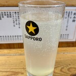 もつ焼 でん - 生チューハイ 480円(税込)