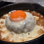 #ヒロキヤ六本木 - 豪快‼︎ヒロキヤ牛タンバーグ＋とろーりチーズ