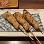 海鮮炭火原始焼き 日本酒 のど黒炭魚 - 