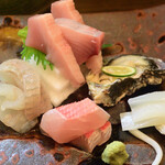 大納言本家 - 刺身盛合せ