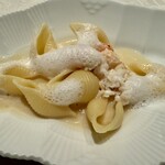 グリルうかい - たらば蟹のパスタ