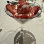 グリルうかい - 苺のパフェ