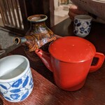 松本蕎麦店 - 蕎麦湯