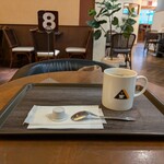 サンドイッチ カフェ 奄美 - 番号札をもらって待ちます