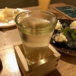 蕎麦 侘助 - 日本酒（裏春鹿）
