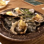 蕎麦 侘助 - 生ガキ