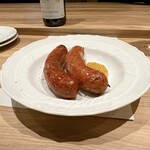 パルコ フィエラ - 自家製ソーセージのソテー＠2,200円  