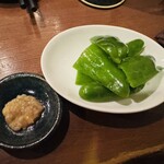 和座わざ - 生ピーマン麦味噌