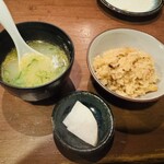 和座わざ - 鳥飯、鳥スープ