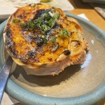 おすし家のいらぶ - 蟹味噌甲羅焼き
