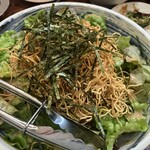 博多うずまき - 「長崎」パリパリ皿うどんサラダ