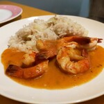 ポサーダ デル ソル - 海老の地獄焼き（辛い！）