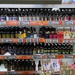 道の駅 京丹波 味夢の里 - アルコール系のチルドケースの様子(#^.^#)