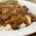 バーボン - ハンバーグとたまごのオリジナルライス