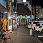 銘柄とんかつ 梟 - 東京国際劇場の向かいで立教大学へ向かう細道を右折