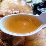 きじまラーメン - スープ。