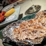 8部魚まる - 焼き白子。新鮮だから此れも美味∞