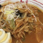 蒙古タンメン中本 - 五目味噌タンメン＋野菜大盛