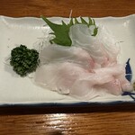 大衆居酒屋魚さんこ - ギンポのお刺身
