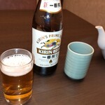 瀬戸内味覚処 芸州 本店 - キリン一番搾り瓶ビール