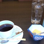 瀬戸内味覚処 芸州 本店 - ホットコーヒー、水菓子