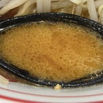 蒙古タンメン中本 - スープアップ