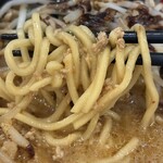 蒙古タンメン中本 - 通常麺