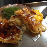 Okonomiyaki Kyabetsu - 肉玉そば