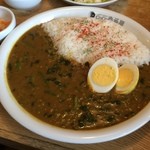 CoCo壱番屋 - 印度カレー
            ほうれん草とゆで卵
            892円
            
            