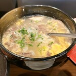 炭火焼肉じゃいあん - じっくりコトコト煮込んだテールスープ