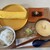 だしまきさん - 料理写真:定食は、だしまき(プレーン)、鶏のクリームシチュー、白ご飯、漬物、水羊羹となります。