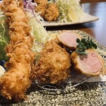とんかつ 桐の家 - ヒレの色味