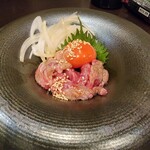 焼肉こころ - 和牛炙りユッケ