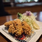 とんかつ 桐の家 - カキフライ定食