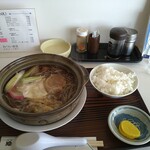 みつい食堂 - 鍋焼き蕎麦