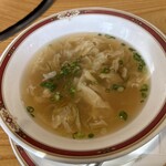 焼肉とステーキの店 ノースヒル 茨戸ガーデン - 羊のヒレステーキ＋中華スープ＋ライス中
1705円＋220円＋363円