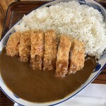 八ヶ岳山荘 - カツカレー大盛り
