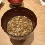 浅草壽司清 - フグのお味噌汁