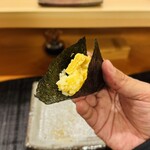 赤吉 - 海苔で巻いて味変