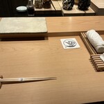 浅草壽司清 - カウンターセット