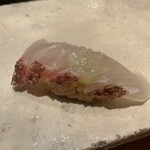 浅草壽司清 - マダイ