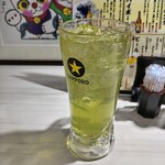 海鮮居酒屋 善進丸 - 緑茶ハイ