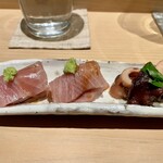 鮨 つぐみ - 柔らかいタコ