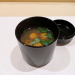 鮨つむぎ - 味噌汁
