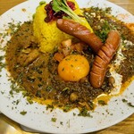 CURRY TO GALLERY - 3種あいがけカレー