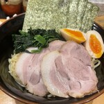 横浜ラーメン 北村家 - つけ麺青葉盛り大