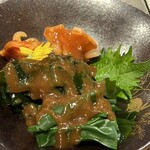 魚佐 - 赤貝ぬた