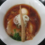 創作麺工房 鳴龍 - 醤油拉麺/アップ